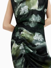 AllSaints Green Isa Appalachian Dress - Image 5 of 7
