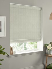 Sophie Allport Sage Green Stamford Stripe Made to Measure 100% Cotton Roman Blinds - Image 5 of 6