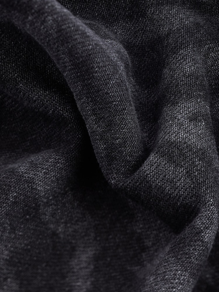 Black Zebra Printed Oversized 100% Cotton Shirt - Image 9 of 9