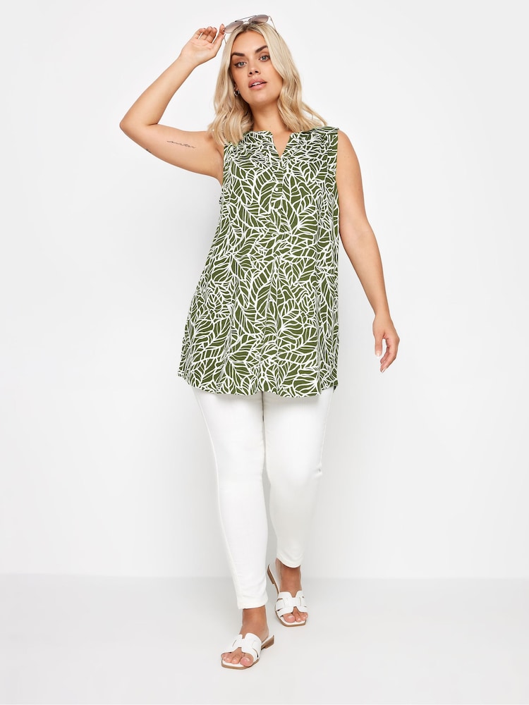 Yours Curve Ärmellose Bluse - Bild 2 von 5 Yours Curve Ärmellose Bluse - Bild 2 von 5