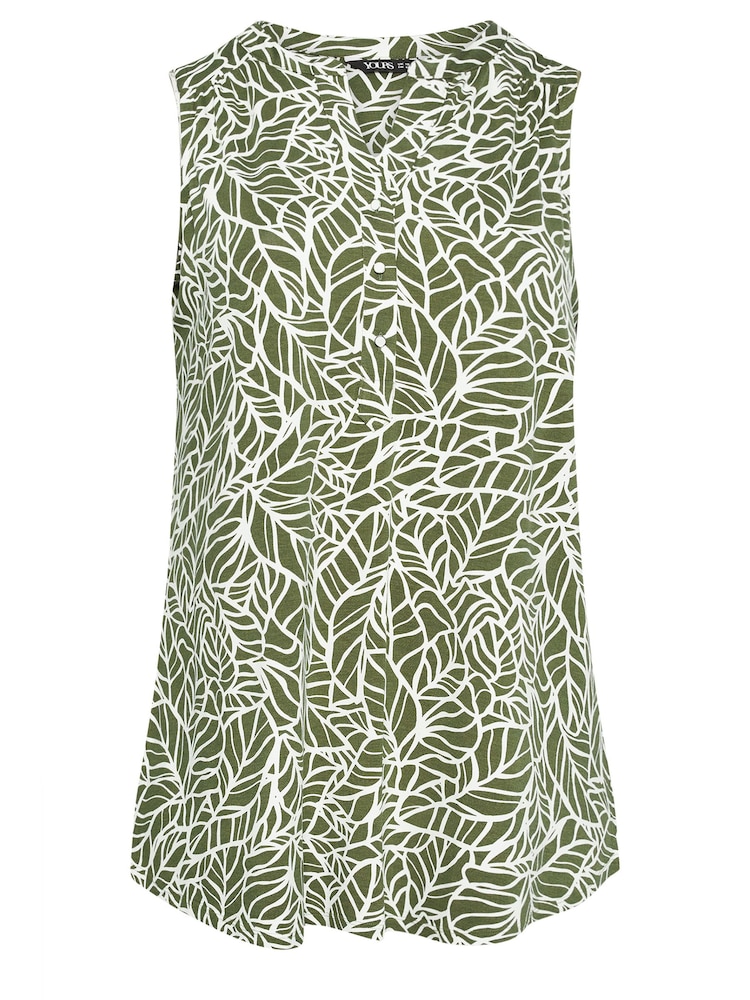 Yours Curve Ärmellose Bluse - Bild 5 von 5 Yours Curve Ärmellose Bluse - Bild 5 von 5