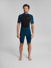 Schwarz - Mountain Warehouse Herren Kurzer Neopen-Wetsuit - Bild 1 von 5