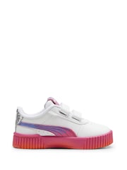 Puma White Baby Girl Puma X Trolls Carina 2.0 Sneakers - Image 1 of 6