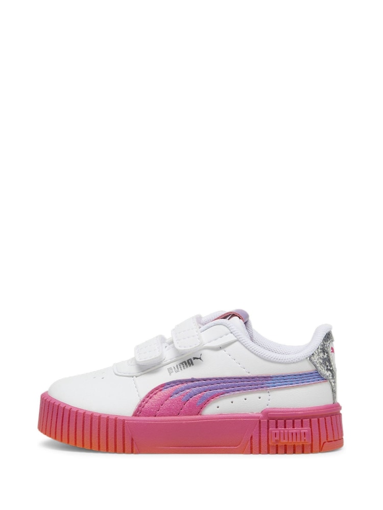 Puma White Baby Girl Puma X Trolls Carina 2.0 Sneakers - Image 2 of 6