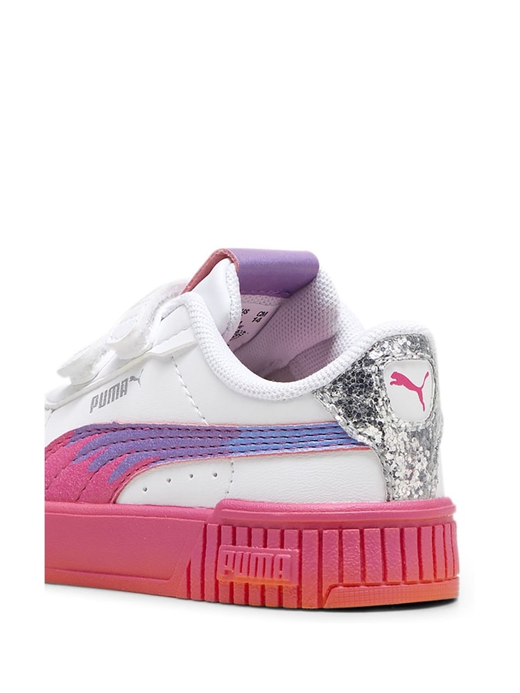 Puma White Baby Girl Puma X Trolls Carina 2.0 Sneakers - Image 6 of 6