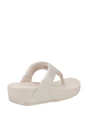 Fitflop Lulu Shimmerlux Toe Post Sandals - Image 4 of 6