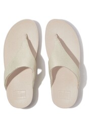 Fitflop Lulu Shimmerlux Toe Post Sandals - Image 5 of 6