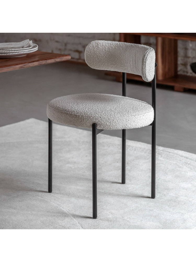 Gallery Home Cream Everly Dining Chairs Set of 2 - Image 1 of 7