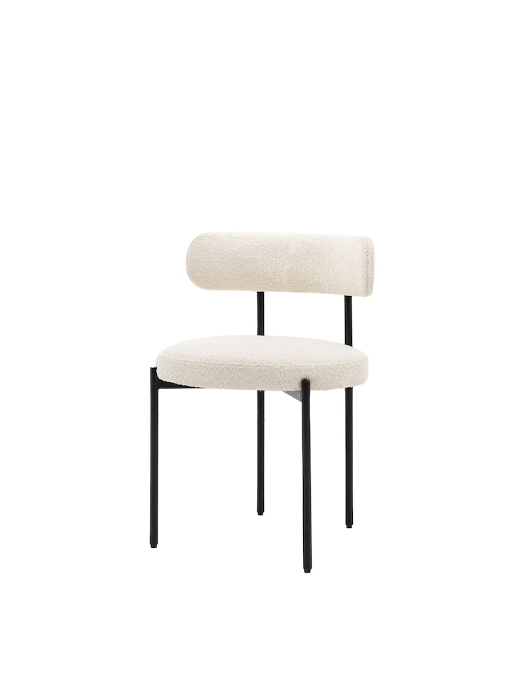 Gallery Home Cream Everly Dining Chairs Set of 2 - Image 6 of 6