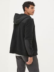 FatFace Black Dark Skies Dalton Fleece Hoodie - Image 2 of 3