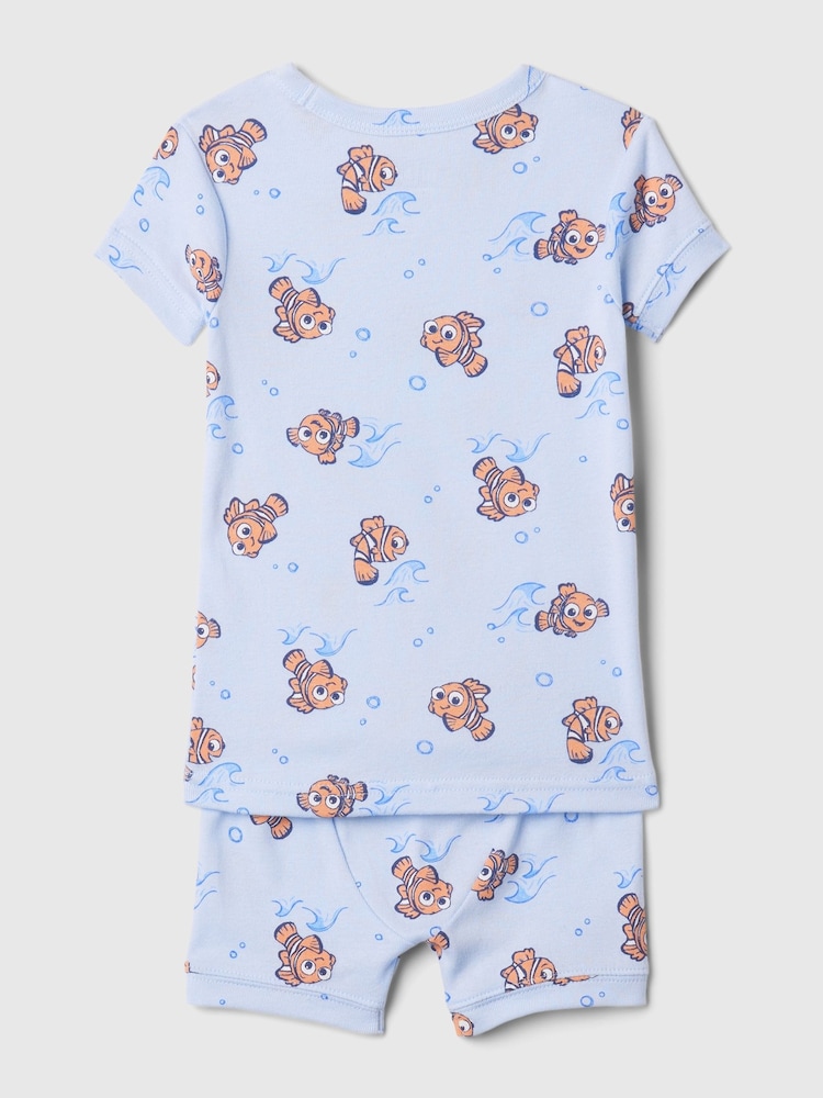 Gap Blue Disney Finding Nemo Cotton Pyjama Set (6mths-5yrs) - Image 2 of 2