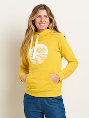 Brakeburn Yellow Palm Elise 100% Cotton Hoodie - Image 2 of 5