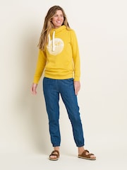 Brakeburn Yellow Palm Elise 100% Cotton Hoodie - Image 5 of 5
