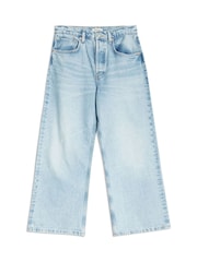 Albaray Blue Wide Leg Crop Jeans - Image 4 of 4
