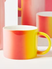 Oliver Bonas Pink Mini Tresillo Ombre Cafetiere and Mug Set - Image 3 of 4