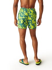 Regatta Blue/Green Mens Loras Swim Shorts - Image 2 of 7