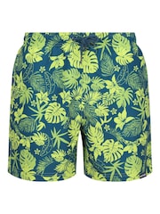 Regatta Blue/Green Mens Loras Swim Shorts - Image 5 of 7