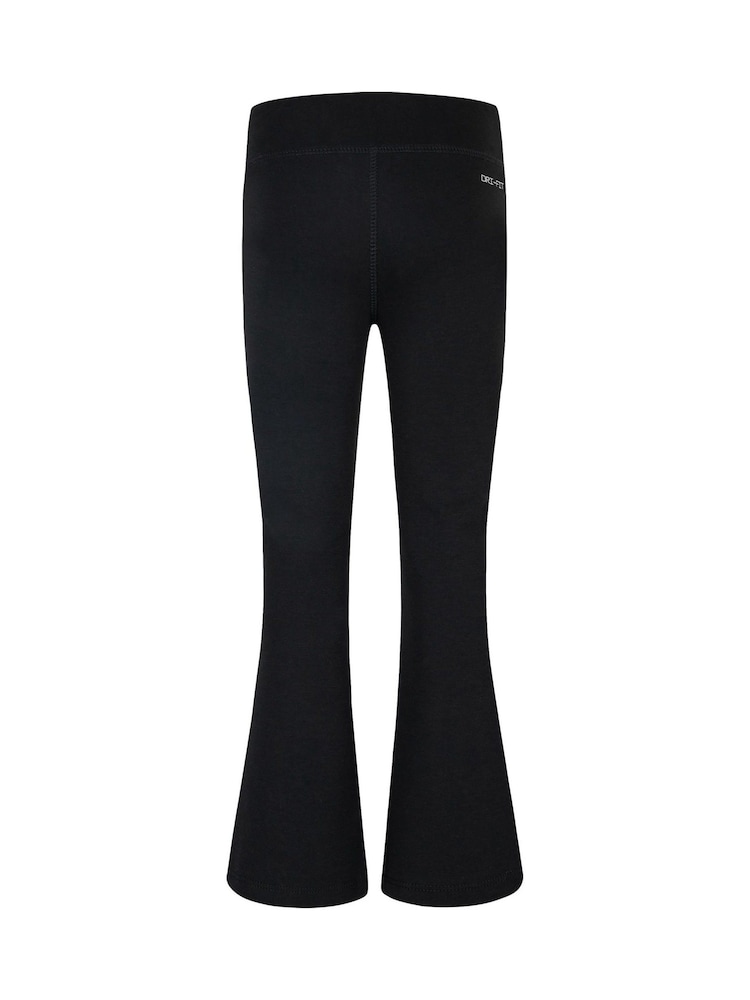 Nike Black Little Kids LBR Flared Leggings - Image 2 of 4