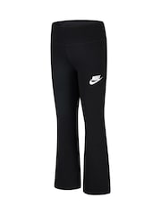 Nike Black Little Kids LBR Flared Leggings - Image 3 of 4