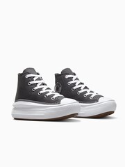 Converse Grey Chuck Taylor Glitter Detail Move Junior Trainers - Image 2 of 5