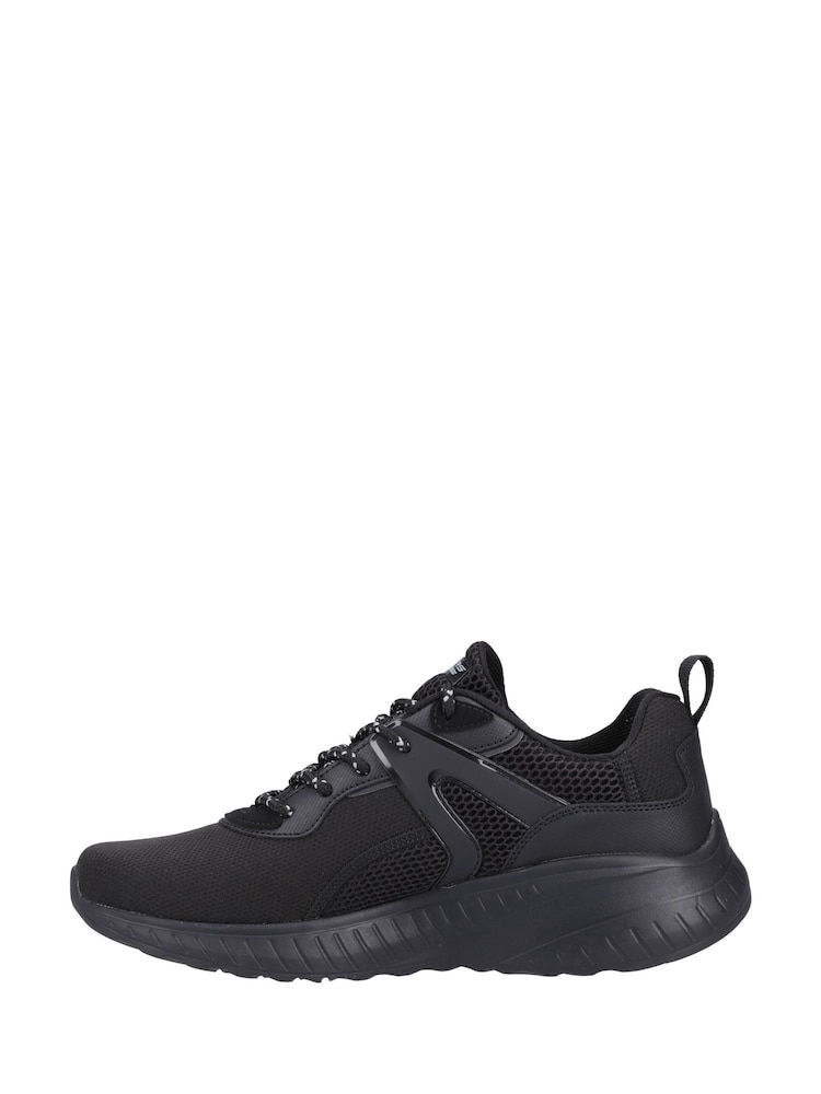 Skechers Black Bobs Squad Chaos Elevated Drift Trainers - Image 2 of 5