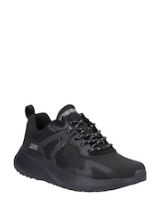 Skechers Black Bobs Squad Chaos Elevated Drift Trainers - Image 3 of 5