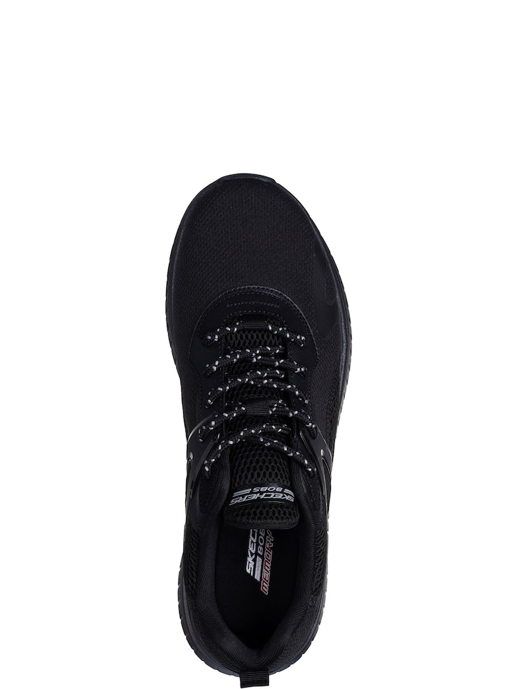 Skechers Black Bobs Squad Chaos Elevated Drift Trainers - Image 5 of 5