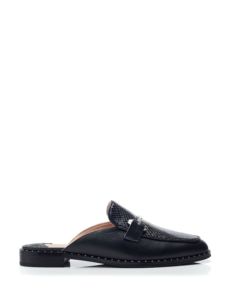 Moda in Pelle Ellajean Mule Slip-On Shoes With Trim - Image 1 of 4