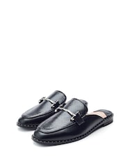 Moda in Pelle Ellajean Mule Slip-On Shoes With Trim - Image 2 of 4