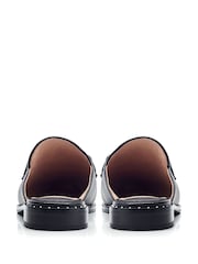 Moda in Pelle Ellajean Mule Slip-On Shoes With Trim - Image 3 of 4