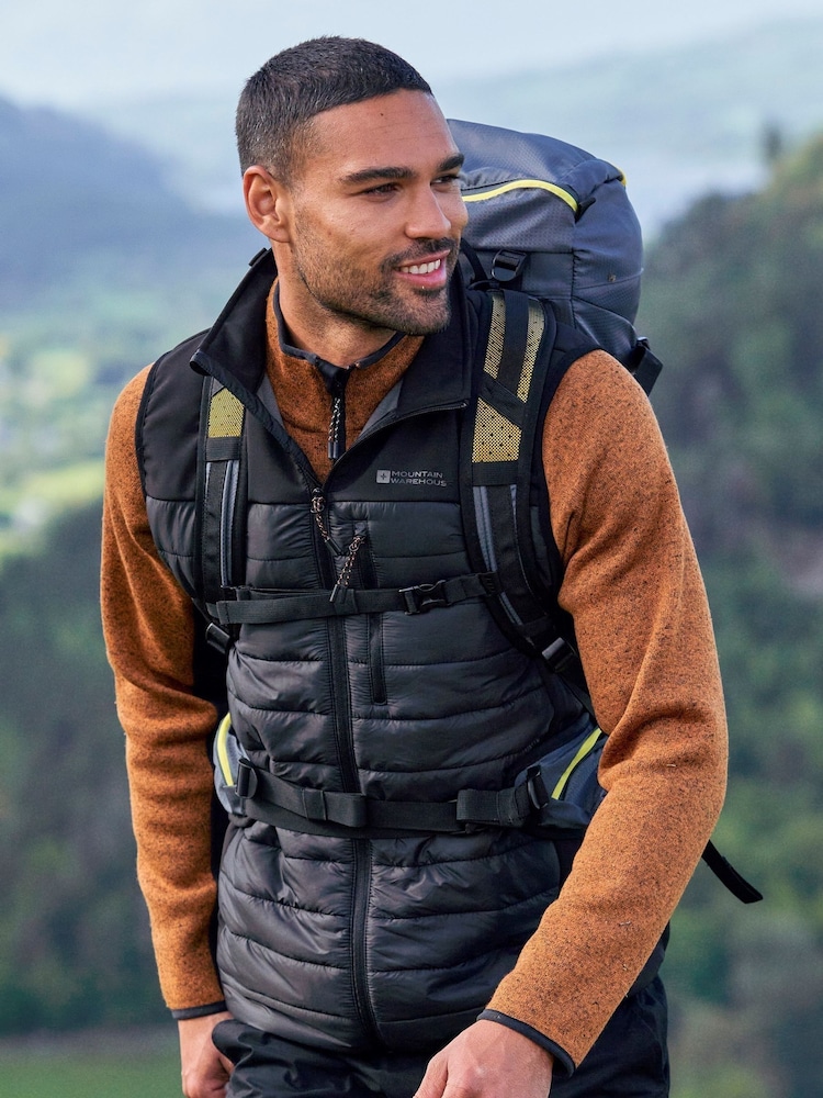 Mountain Warehouse Black Mens Turbine Padded Gilet - Image 1 of 5