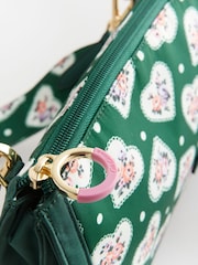 Cath Kidston Green Double Pouch Cross-Body Bag - Image 7 of 9