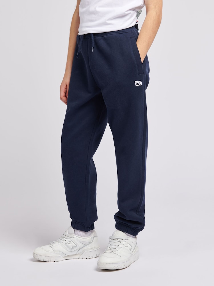 Lee Blue Boys Badge Joggers - Image 1 of 5