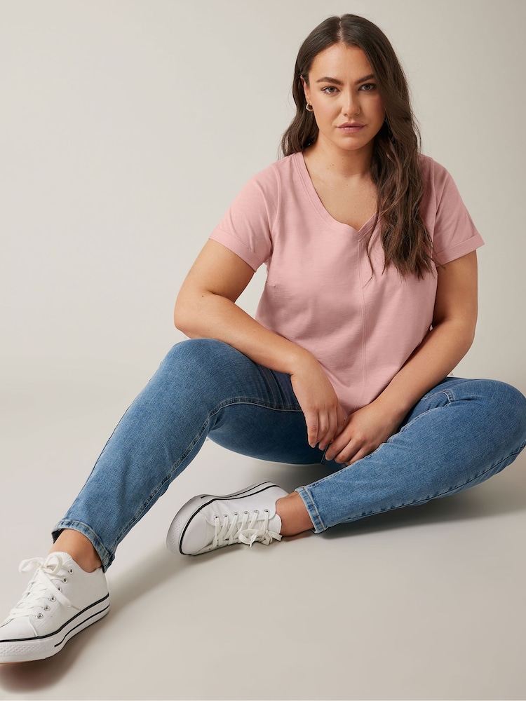 Evans Curve T-Shirt aus 100 % Baumwolle - Bild 1 von 4