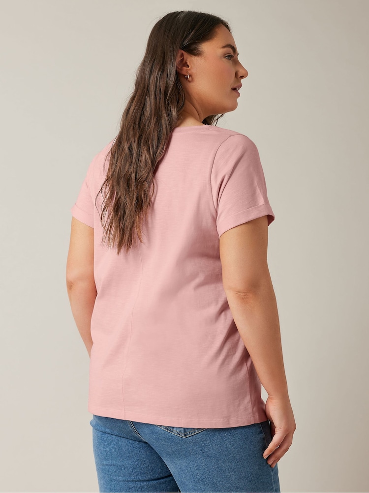 Evans Curve T-Shirt aus 100 % Baumwolle - Bild 2 von 4