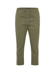 BadRhino Big & Tall Green Elasticated Waist Rugby Trousers - Image 3 of 3