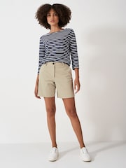 Crew Clothing Natural Chino Shorts - Image 1 of 5