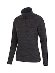 Mountain Warehouse Black Womens Snowdon Melange Fleece - Image 3 of 5