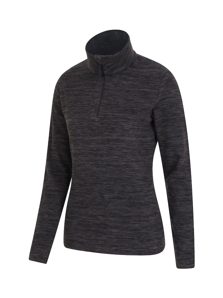Mountain Warehouse Black Womens Snowdon Melange Fleece - Image 3 of 5