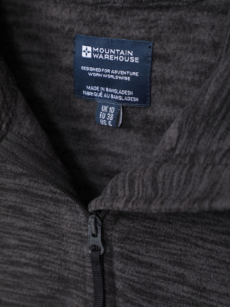 Mountain Warehouse Black Womens Snowdon Melange Fleece - Image 5 of 5