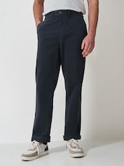Черный - Прямые брюки чинос Crew Clothing - Image 1 of 4