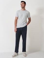 Черный - Прямые брюки чинос Crew Clothing - Image 3 of 4