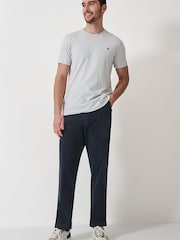 Черный - Прямые брюки чинос Crew Clothing - Изображение 6 из 6
