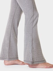 Sweaty Betty Medium Grey Marl Super Soft Flare 30" Yoga Trousers - Image 8 of 9