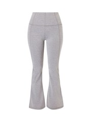 Sweaty Betty Medium Grey Marl Super Soft Flare 30" Yoga Trousers - Image 9 of 9