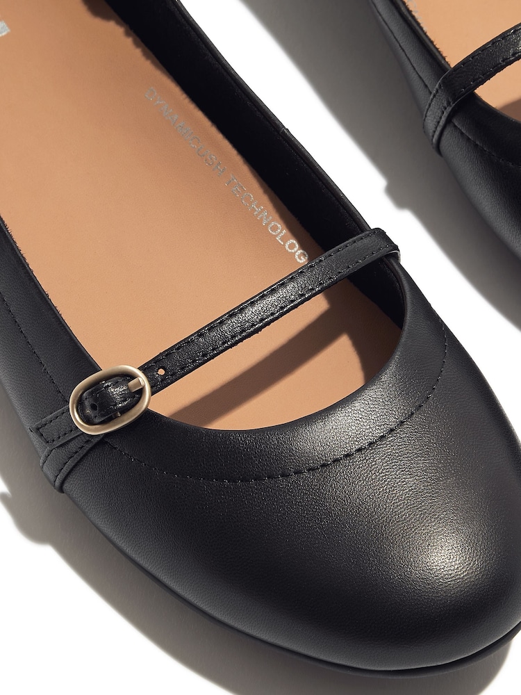 Allegro Soft Leather Mary Janes Black Shoes - Image 4 of 4
