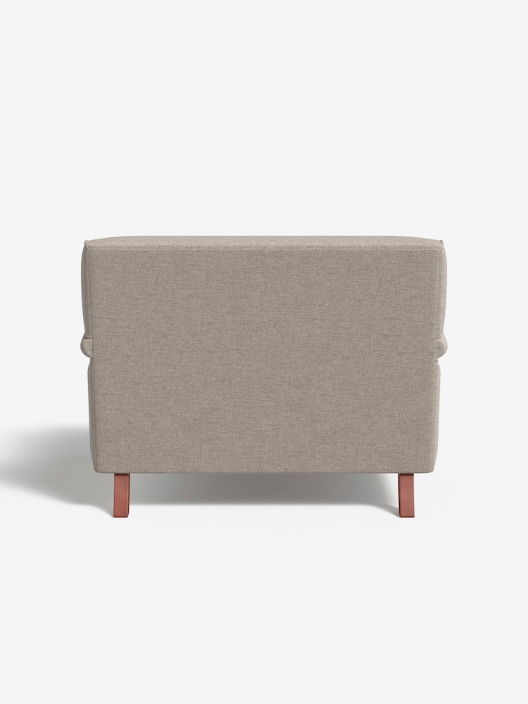 MADE.COM Textured Weave Natural Orson Loveseat - Image 2 of 4