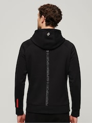 Superdry Black Sport Tech Logo Loose Hoodie - Image 3 of 3