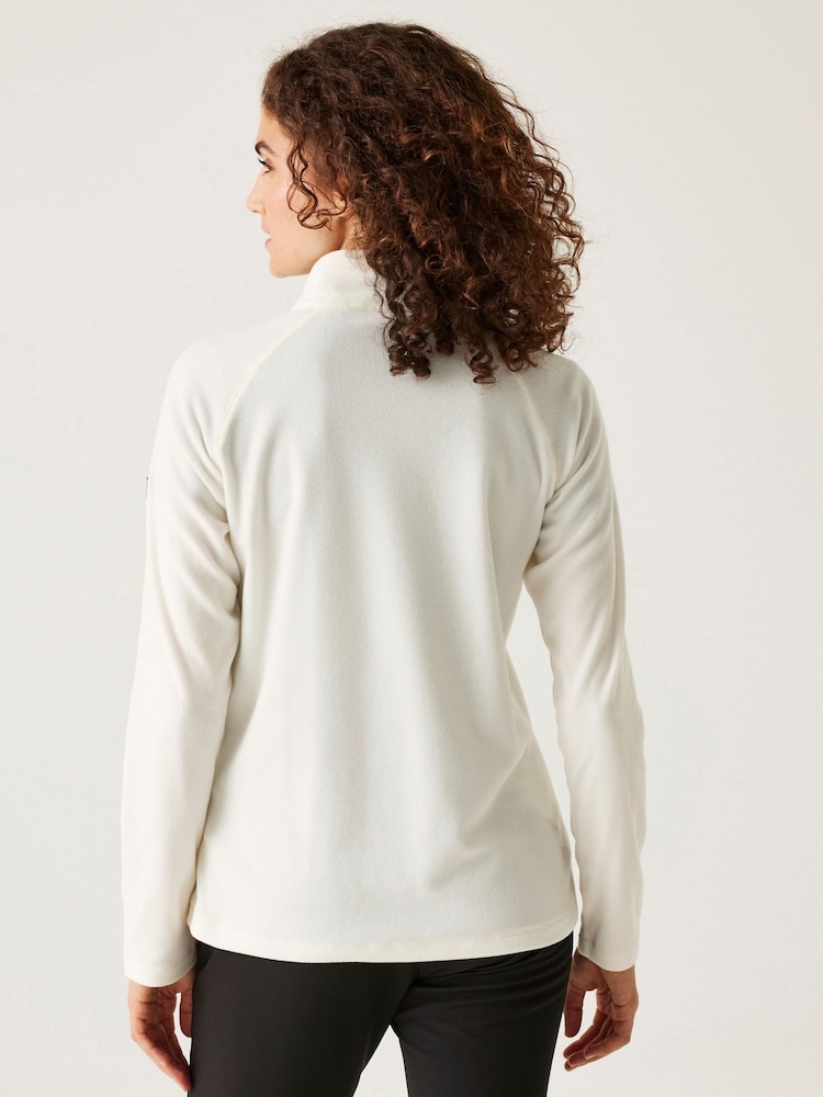 Regatta Cream Womens Montes Half Zip Fleece - Image 2 of 7