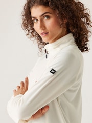 Regatta Cream Womens Montes Half Zip Fleece - Image 4 of 7